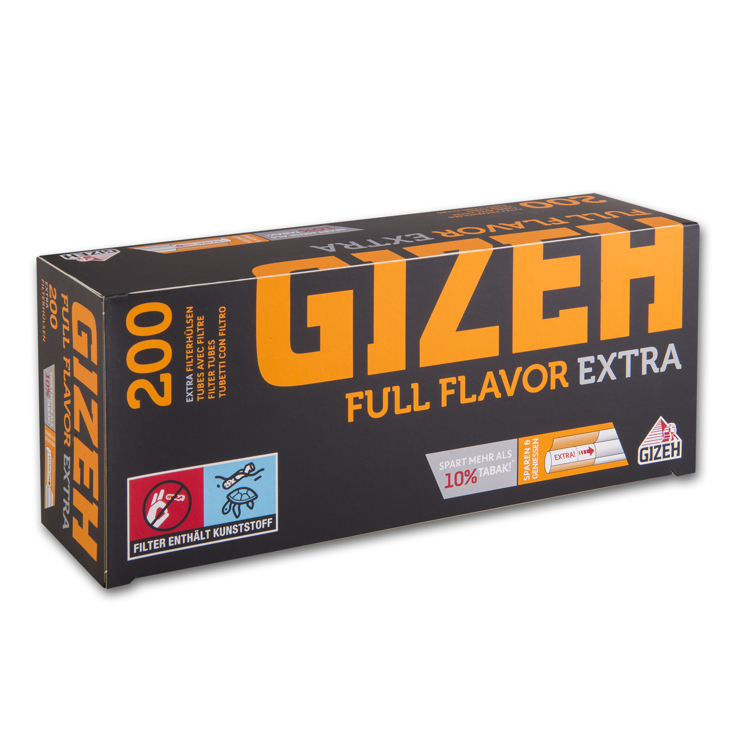 Gizeh Extra FilterhÃ¼lsen  200 StÃ¼ck