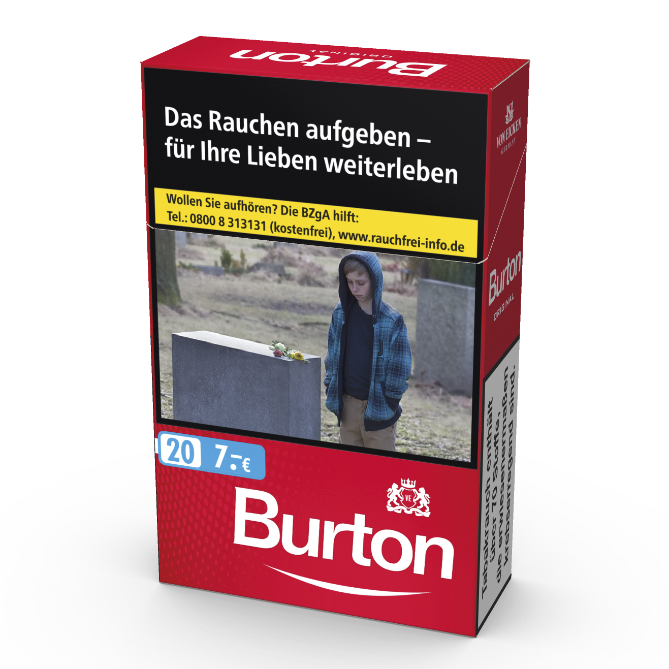 Burton Original L-Box Zigaretten Stange