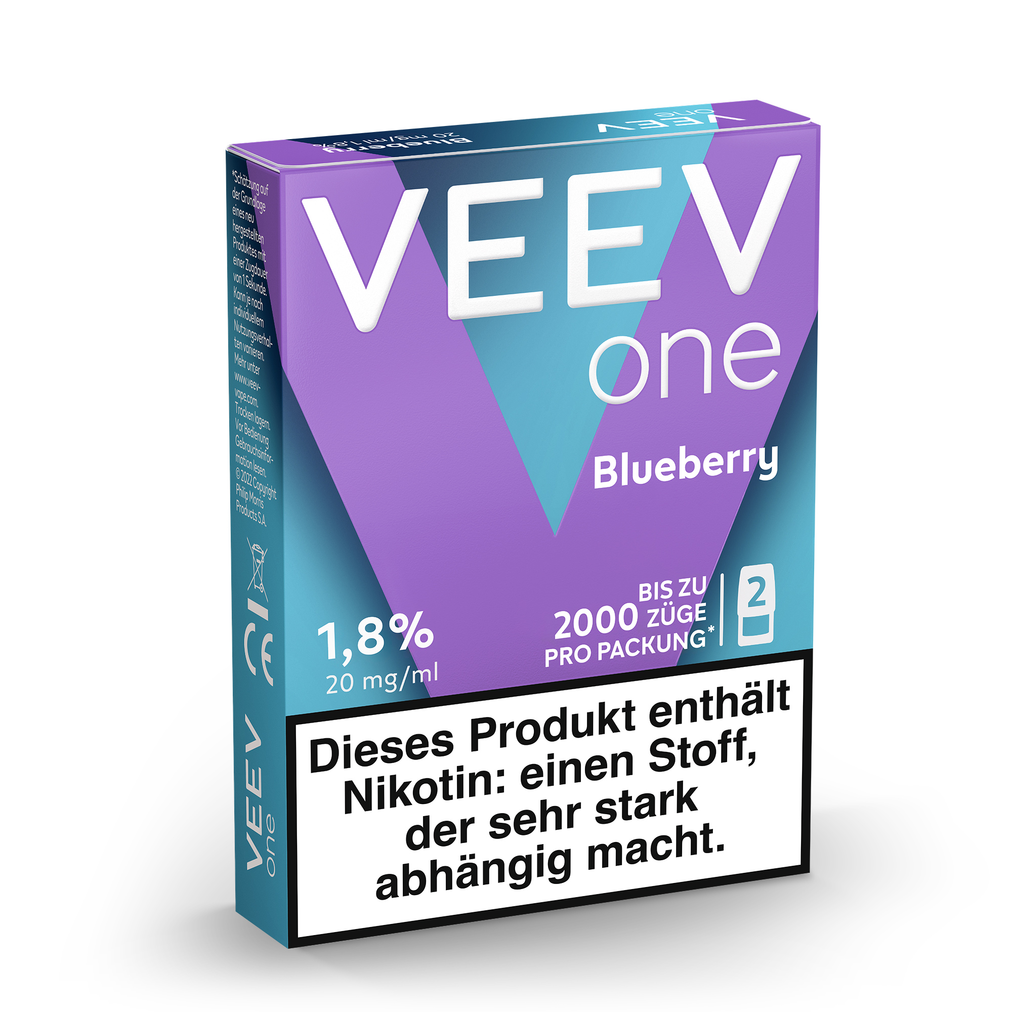 E-Liquidpod Veev One Blueberry 20mg 2 Pods