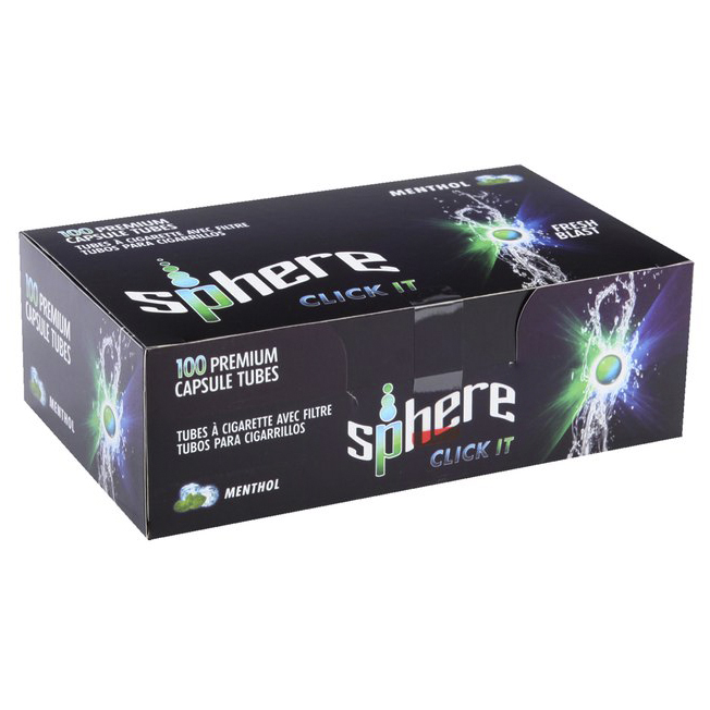 Sphere Menthol  Click HÃ¼lsen 100 StÃ¼ck