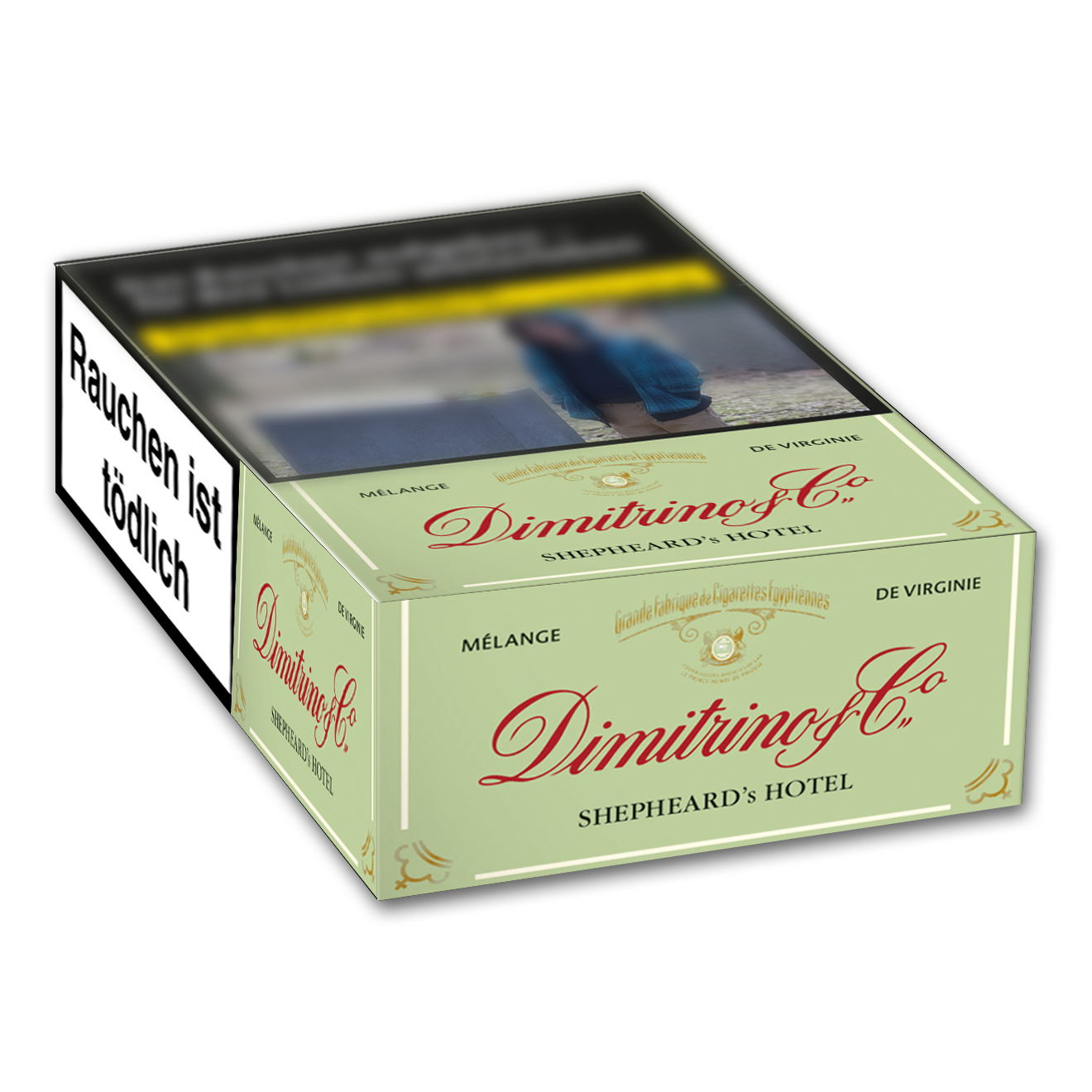 Shepheards Hotel Dimitrino L-Box Zigaretten Stange