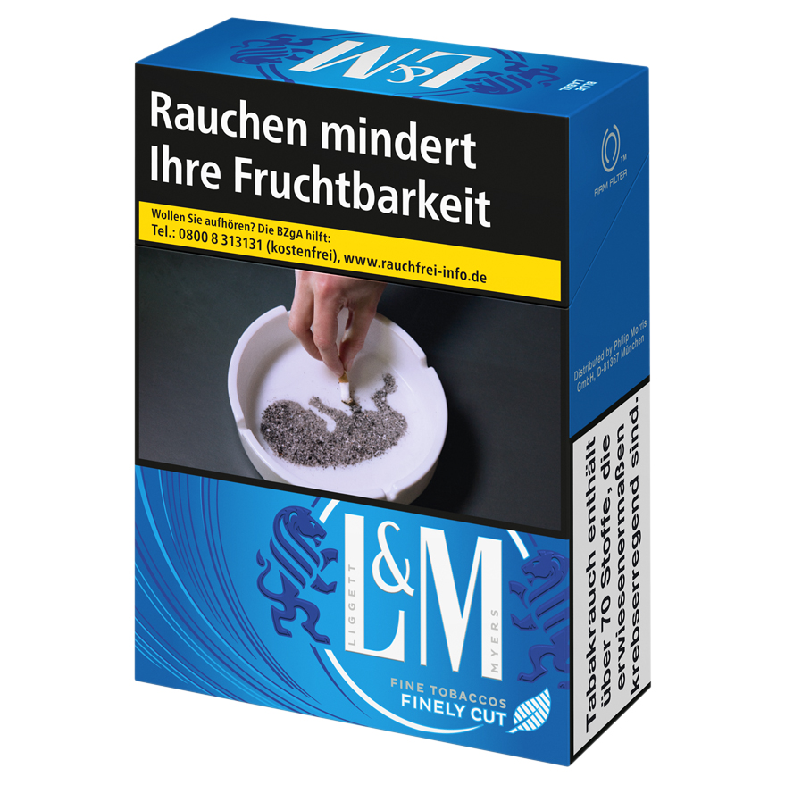 L&M Blue Label 2XL-Box  Zigaretten Stange