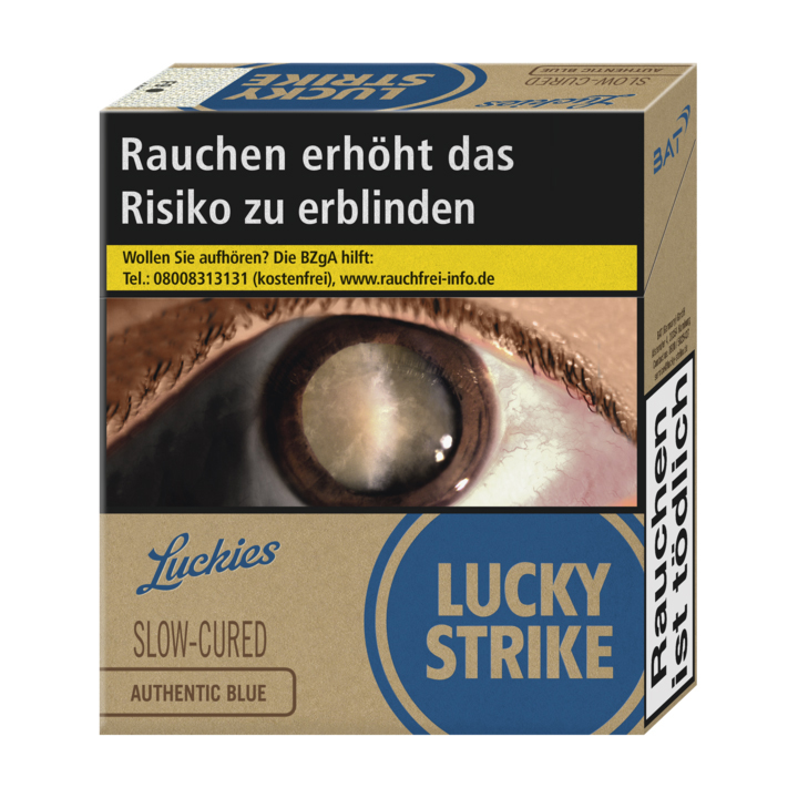 Lucky Strike Authentic Blue  Zigaretten Stange