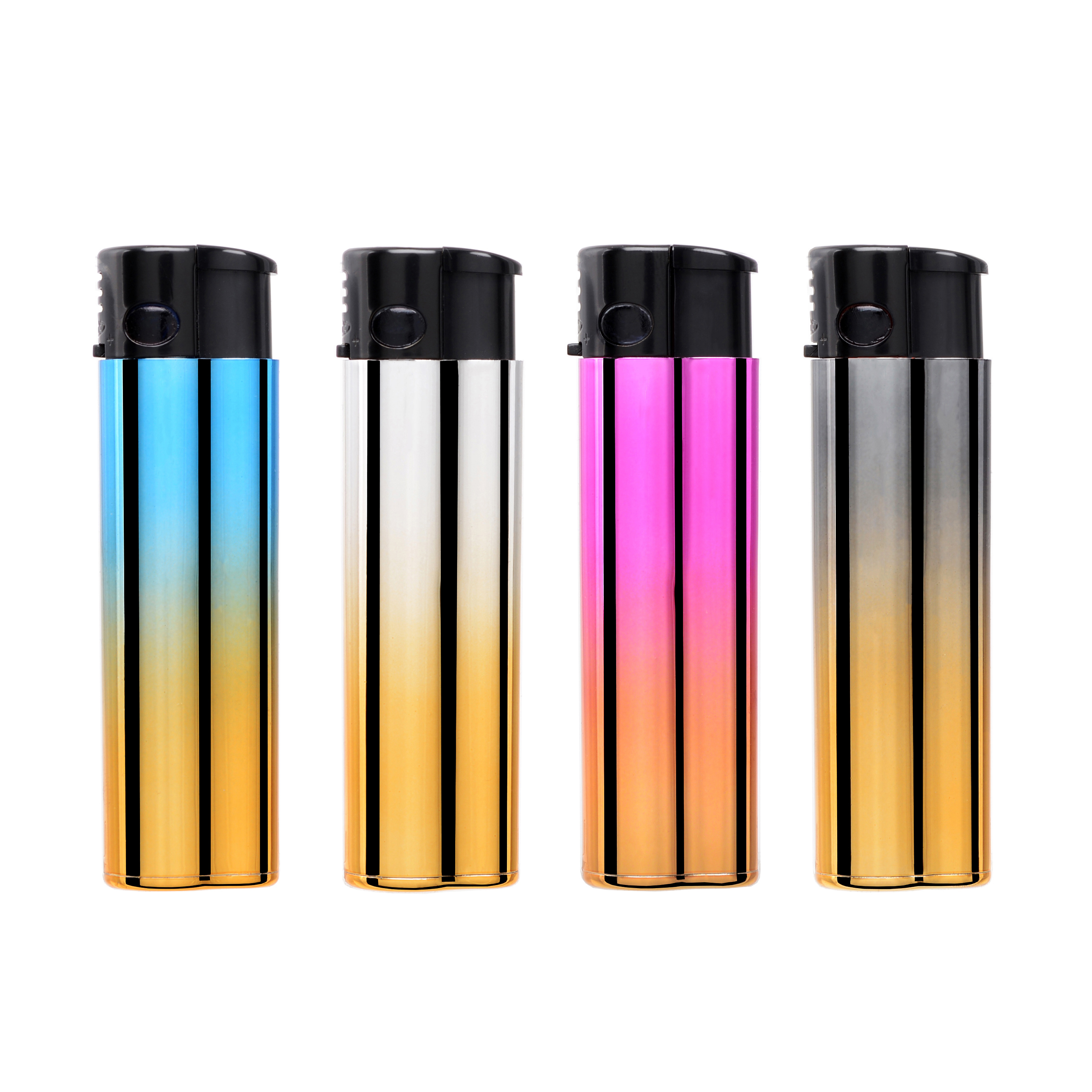 Einwegfeuerzeug Jet Atomic Festival 2-Tone Sortiert Steller Mit 24