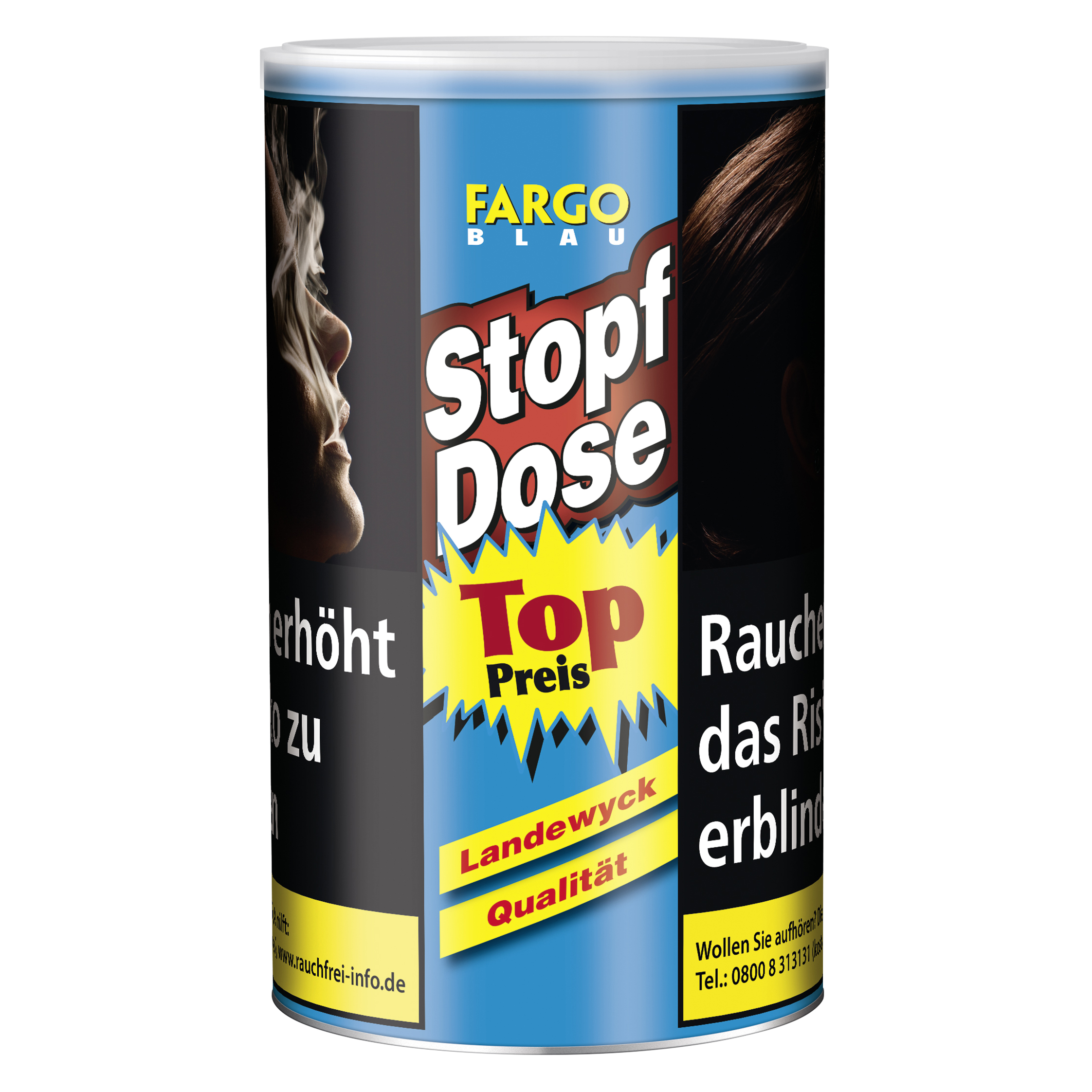 Fargo Stopf-Dose Blau Xxl