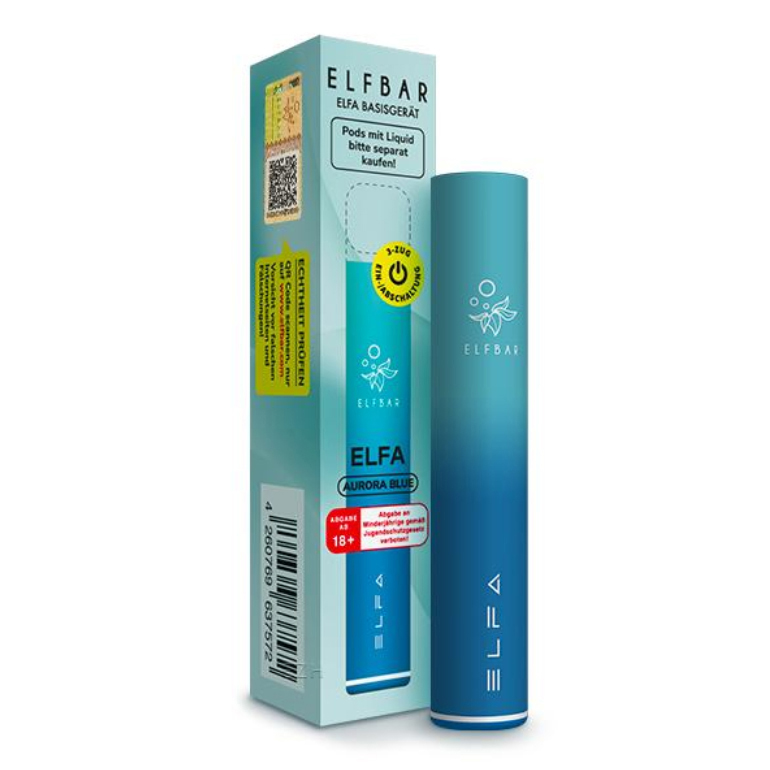 E-Zigarette Elfbar Elfa Aurora-Blue 500 mAh
