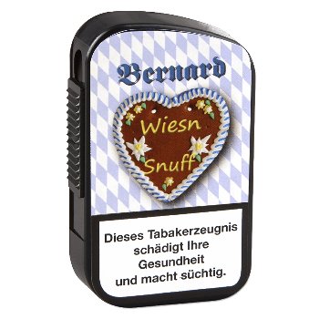 BERNARD Wiesn Snuff Wiesn Spezial mit Menthol tabakfrei (20)