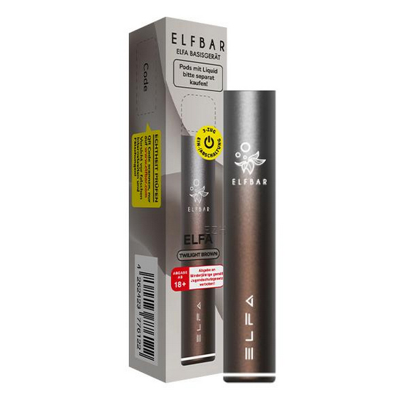 E-Zigarette Elfbar Elfa Twilight-Brown 500mAh