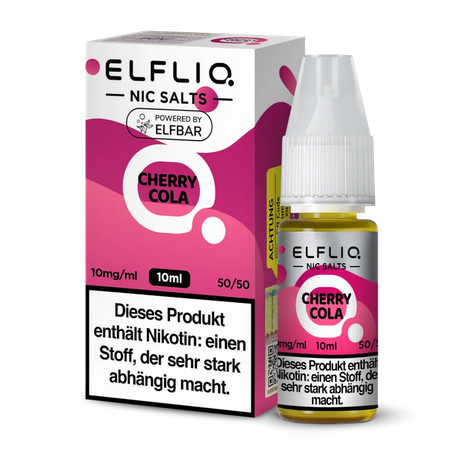 E-Liquid Nikotinsalz Elfbar Elfliq Cherry Cola 10mg