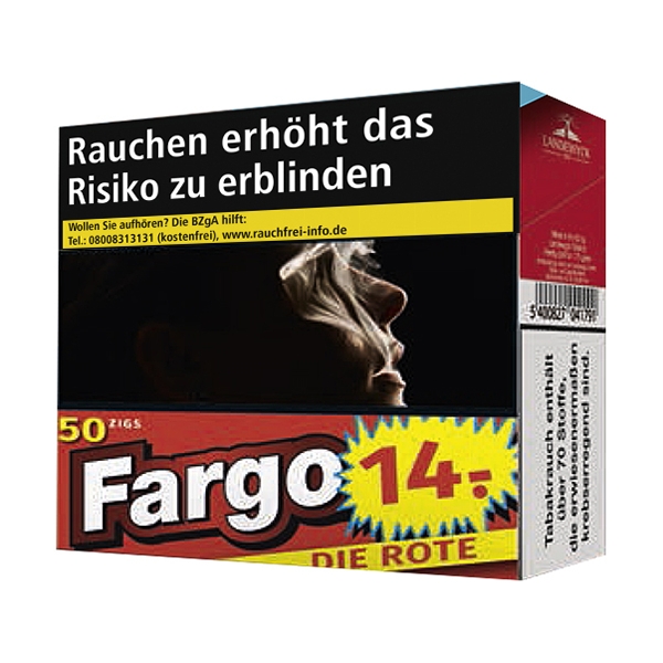 FARGO die Rote 5XL Zigaretten Stange