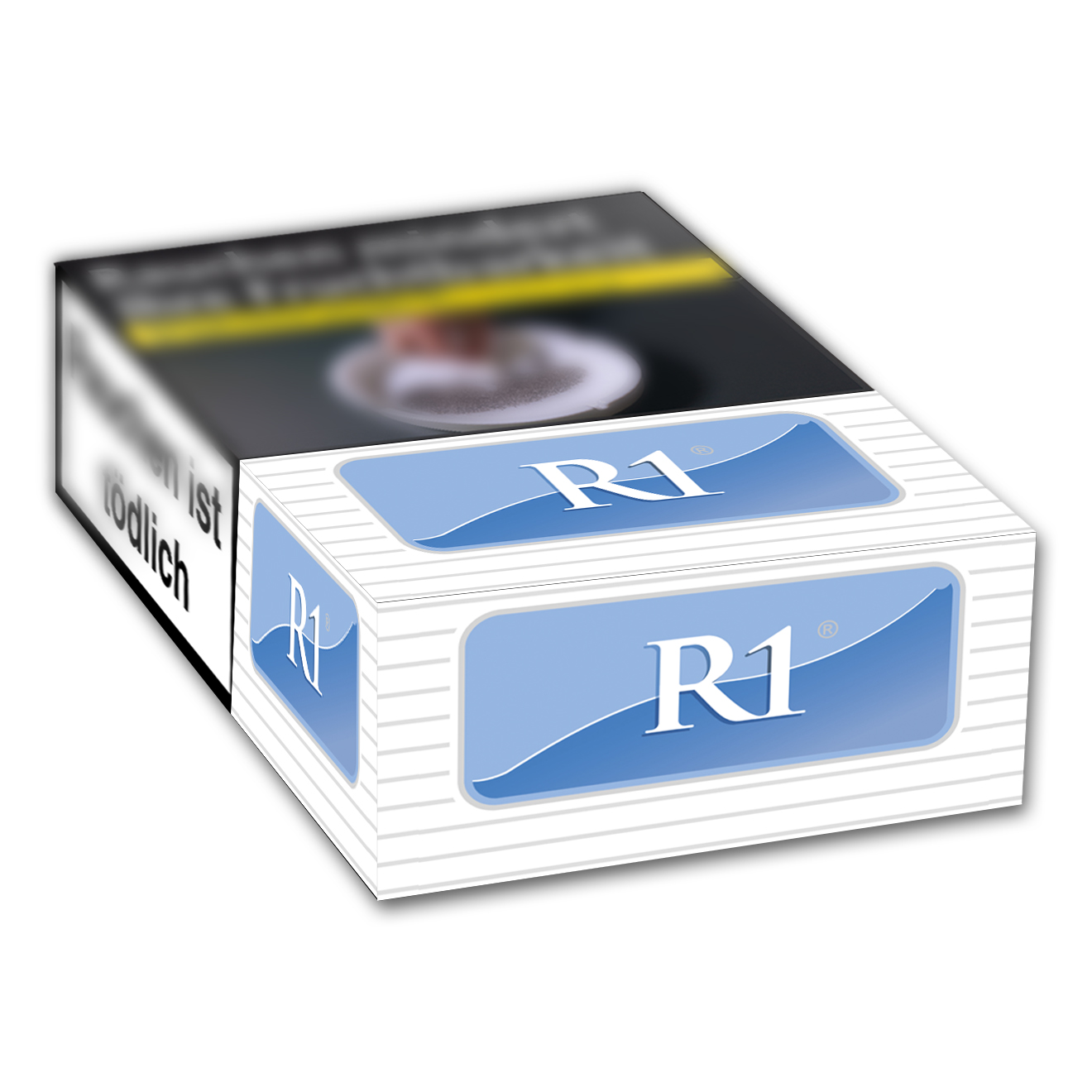 R1 Blue Edition Automatenpackung Zigaretten Stange