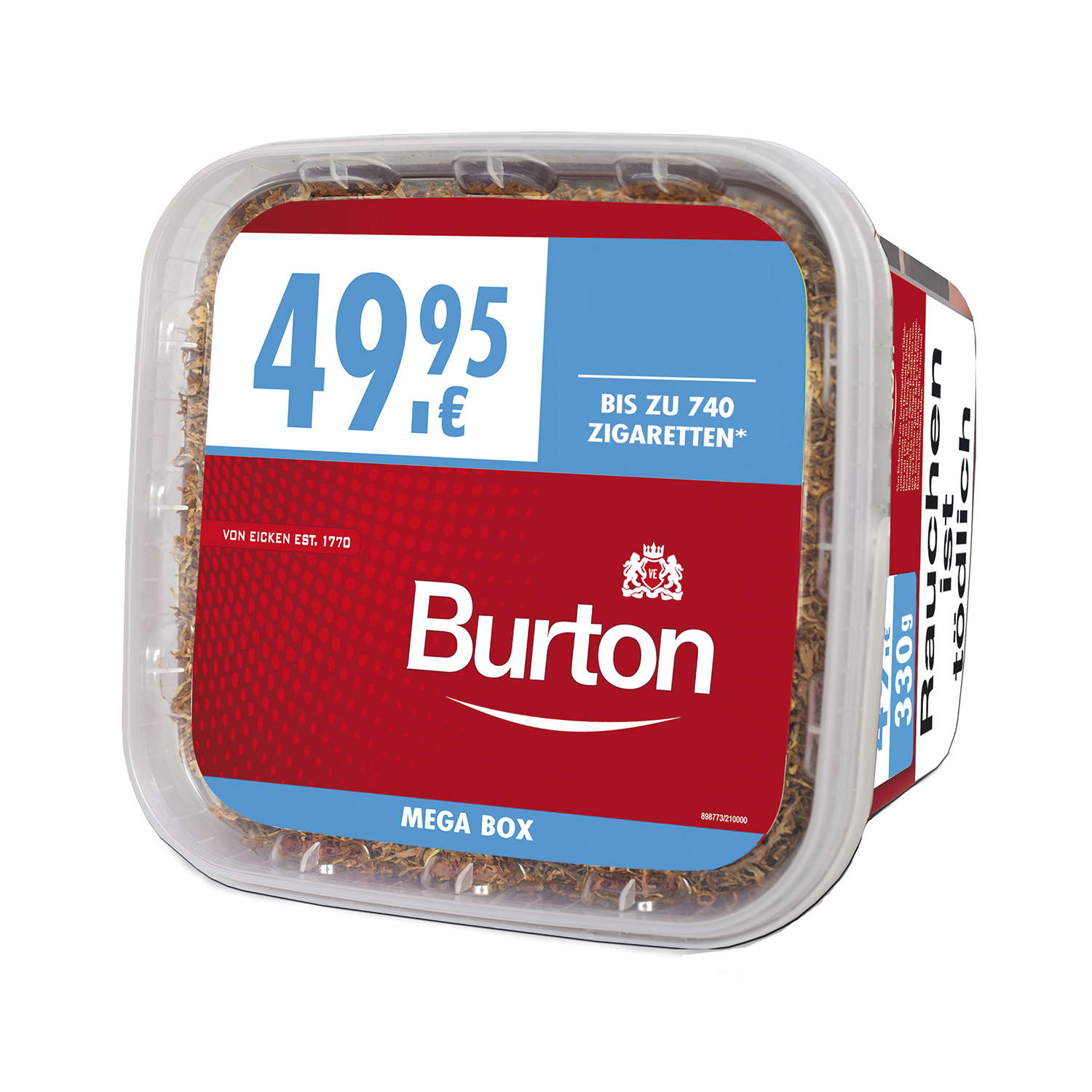 Burton Volumen Tabak Red 4Xl-Size