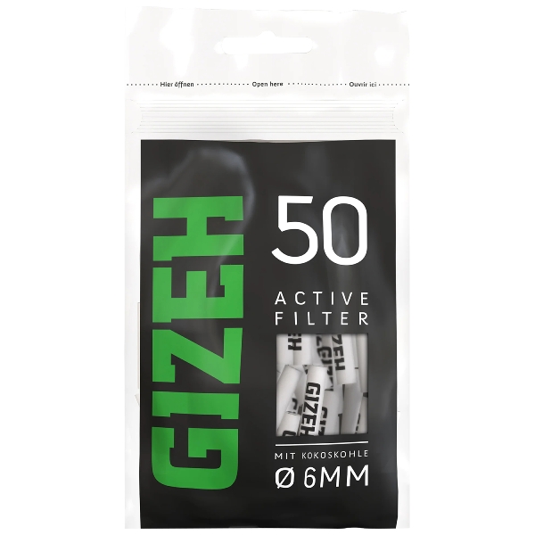 Gizeh Black Active Filter 6Mm 10X50