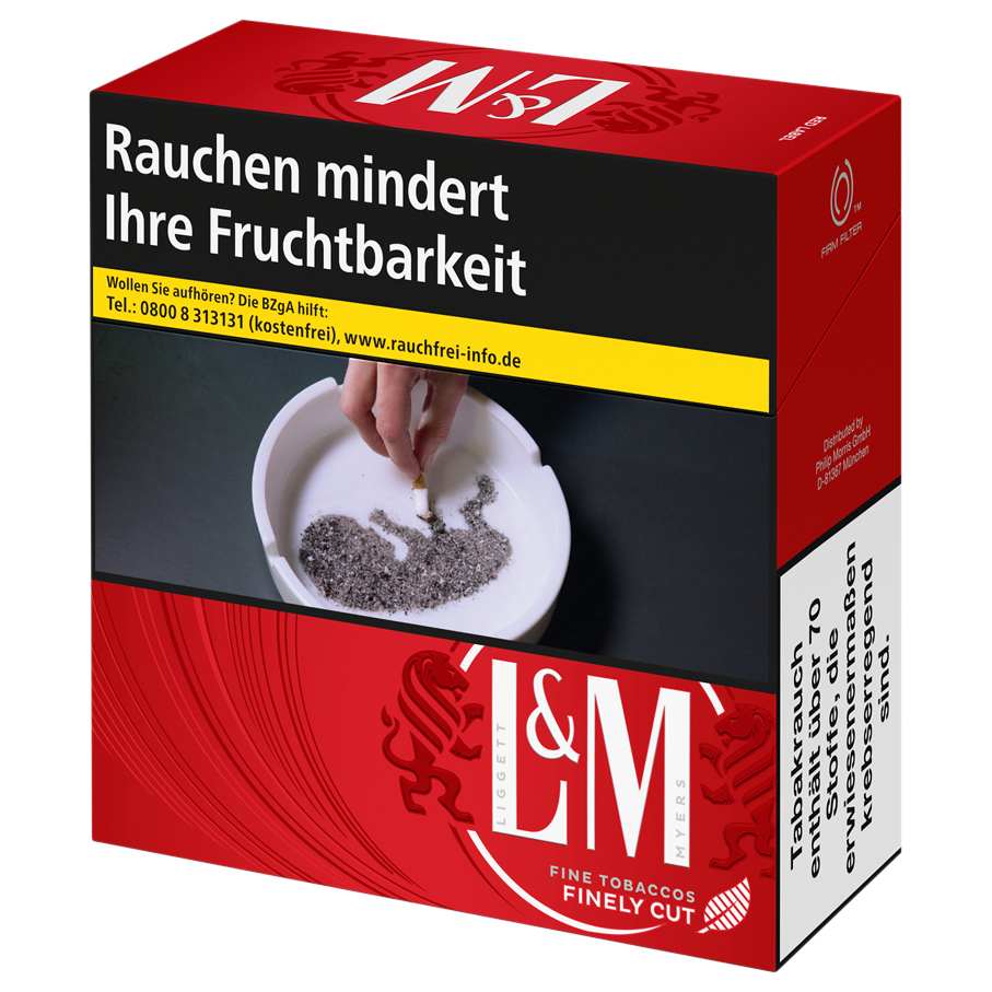 L&M Red Label 5XL-Box  Zigaretten Stange