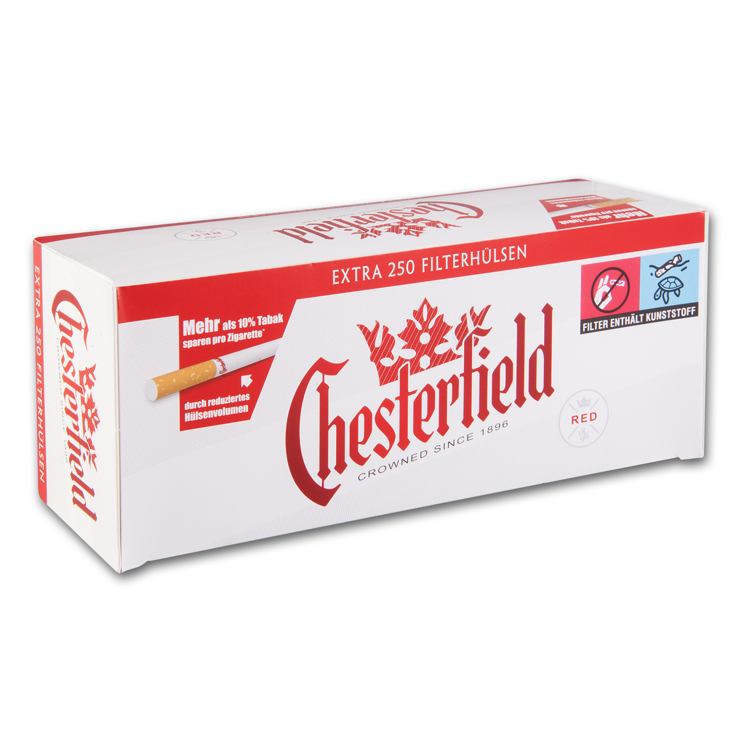 Chesterfield Extra HÃ¼lsen  250 StÃ¼ck