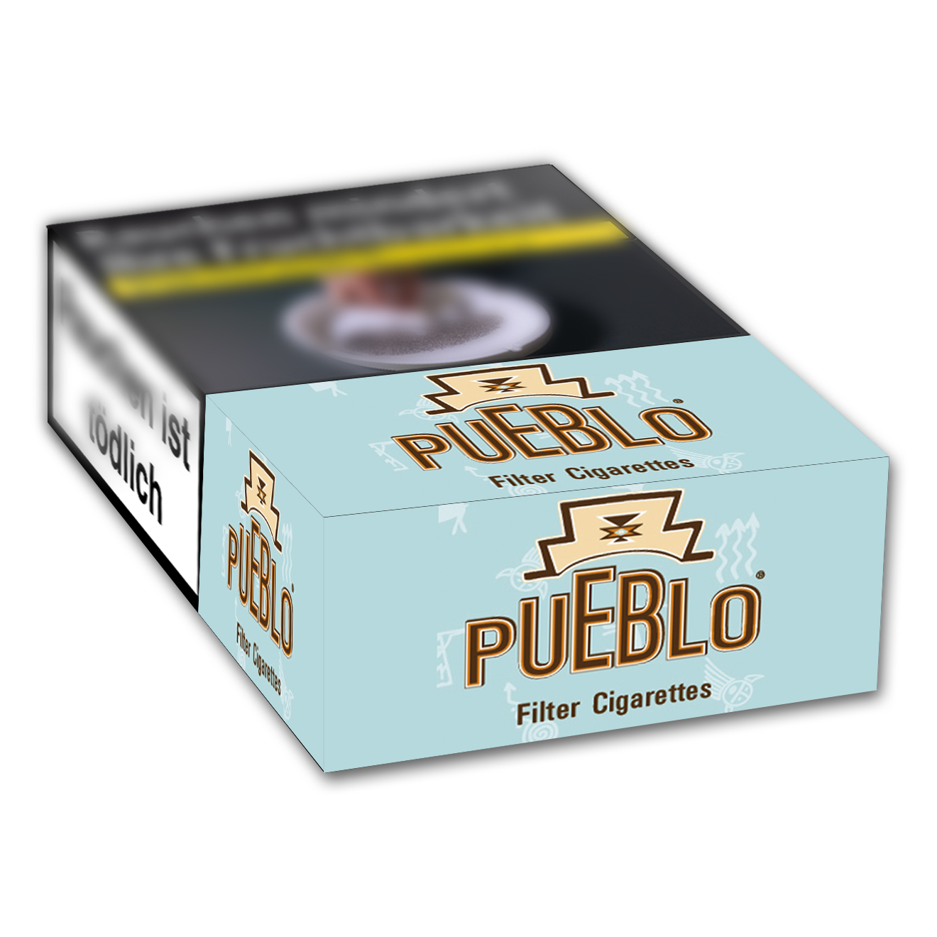 Pueblo Blue Filter Zigaretten Stange