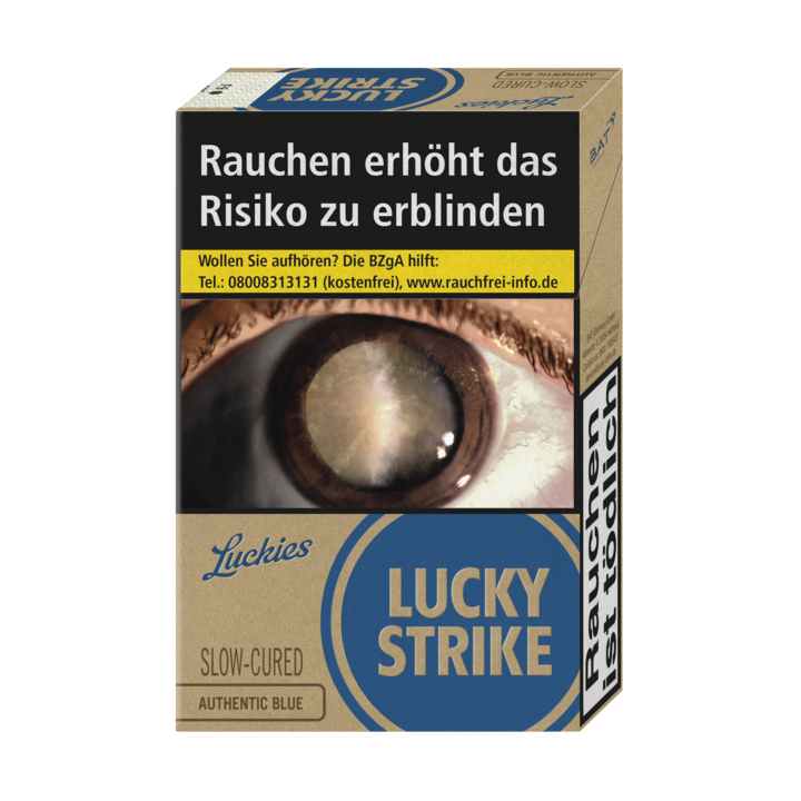 Lucky Strike Authentic Blue Zigaretten Stange