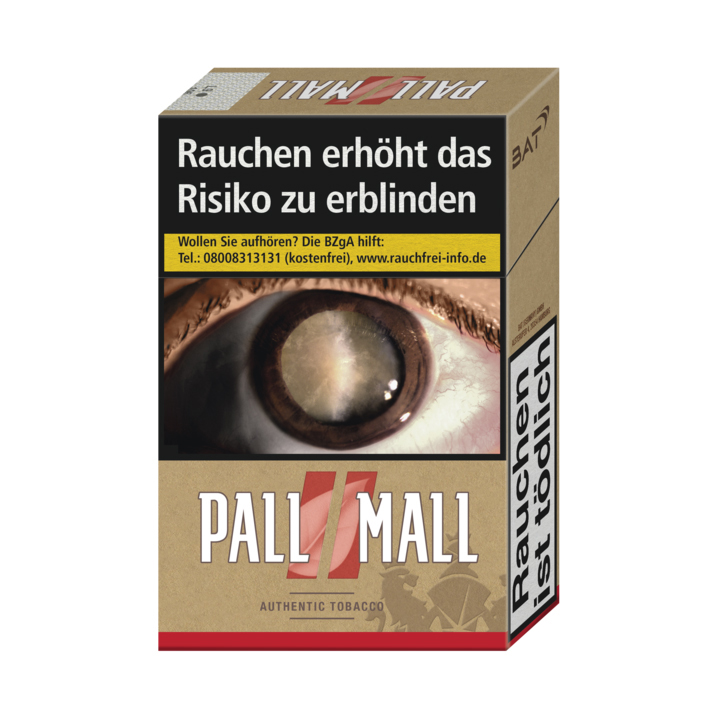 Pall Mall Authentic Tobacco Red  Zigaretten Stange