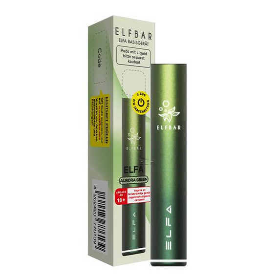 E-Zigarette Elfbar Elfa Aurora-Green 500mAh