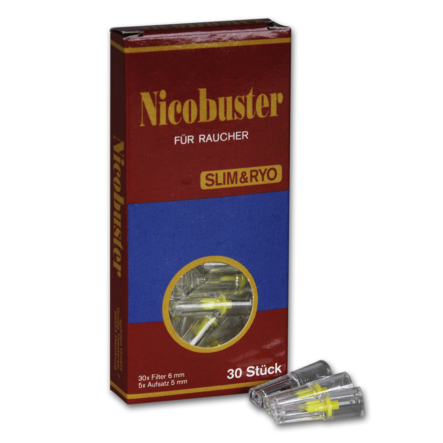 Zigarettenfilter-Aufsatz Nicobuster Slim 30Er