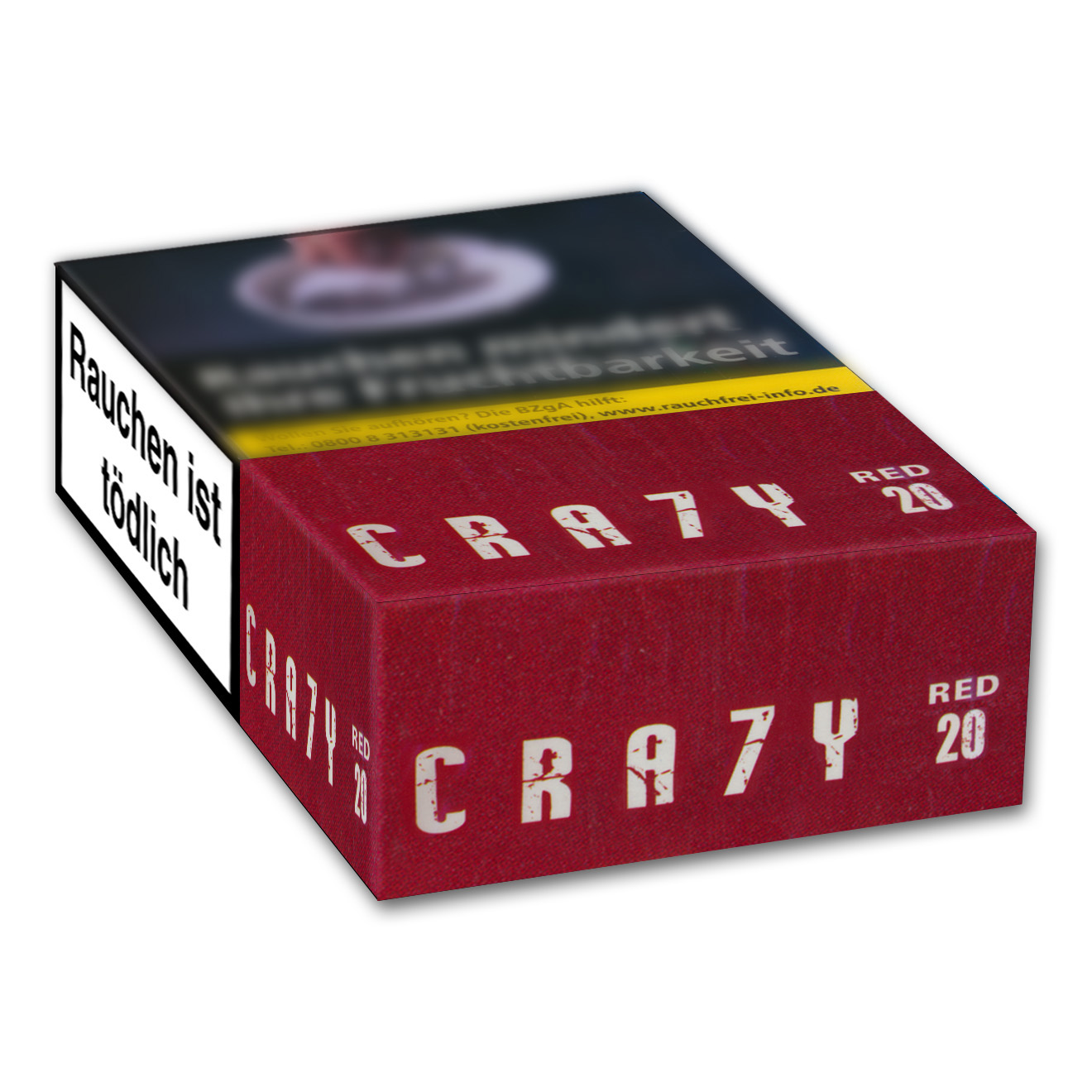 Crazy Red Zigaretten Stange